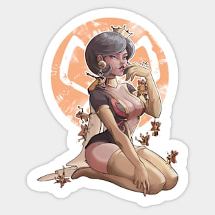 Dr. Mrs. The Monarch & the Others. Sticker